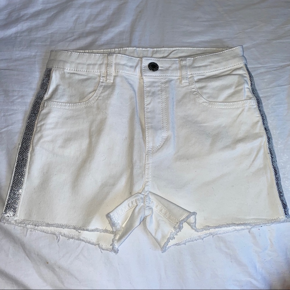 NWT Glitter Studded Shorts (Girls Sz 12/13)